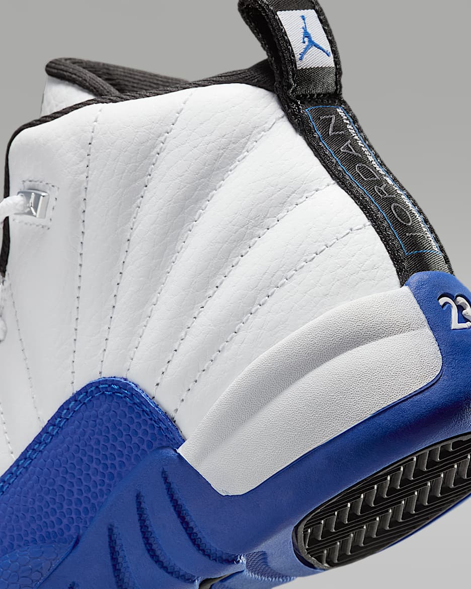 Jordan 12 royal blue and white outlet